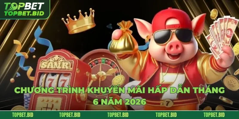 Chương trình khuyến mãi hấp dẫn tháng 6 năm 2026