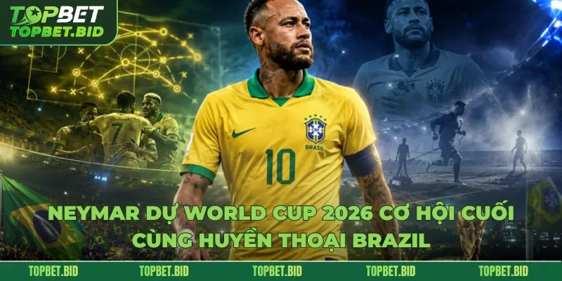 Neymar dự World Cup 2026